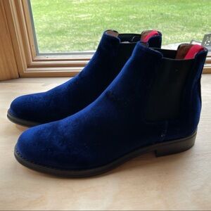 Del Toro, Women's Luxe Velvet Ankle Boots